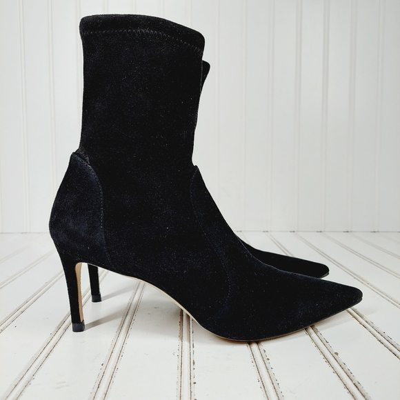 Stuart Weitzman Suede Black Boot - Picture 5 of 11